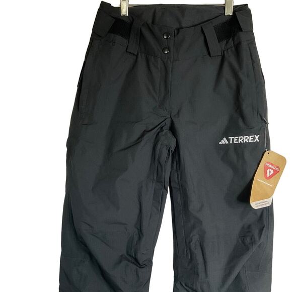 NWT Adidas Terrex Xperior 2L Insulated Black Snow Pants Women's Size XS (IB1179) - Picture 7 of 12